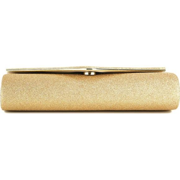 Clutch Purse Evening Bags Sparkling Shoulder Envelope Party Cross Body Handbags - Picture 4 of 6